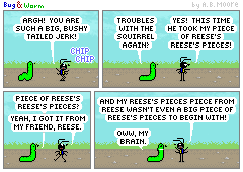 Bug & Worm: Squirrel Strips